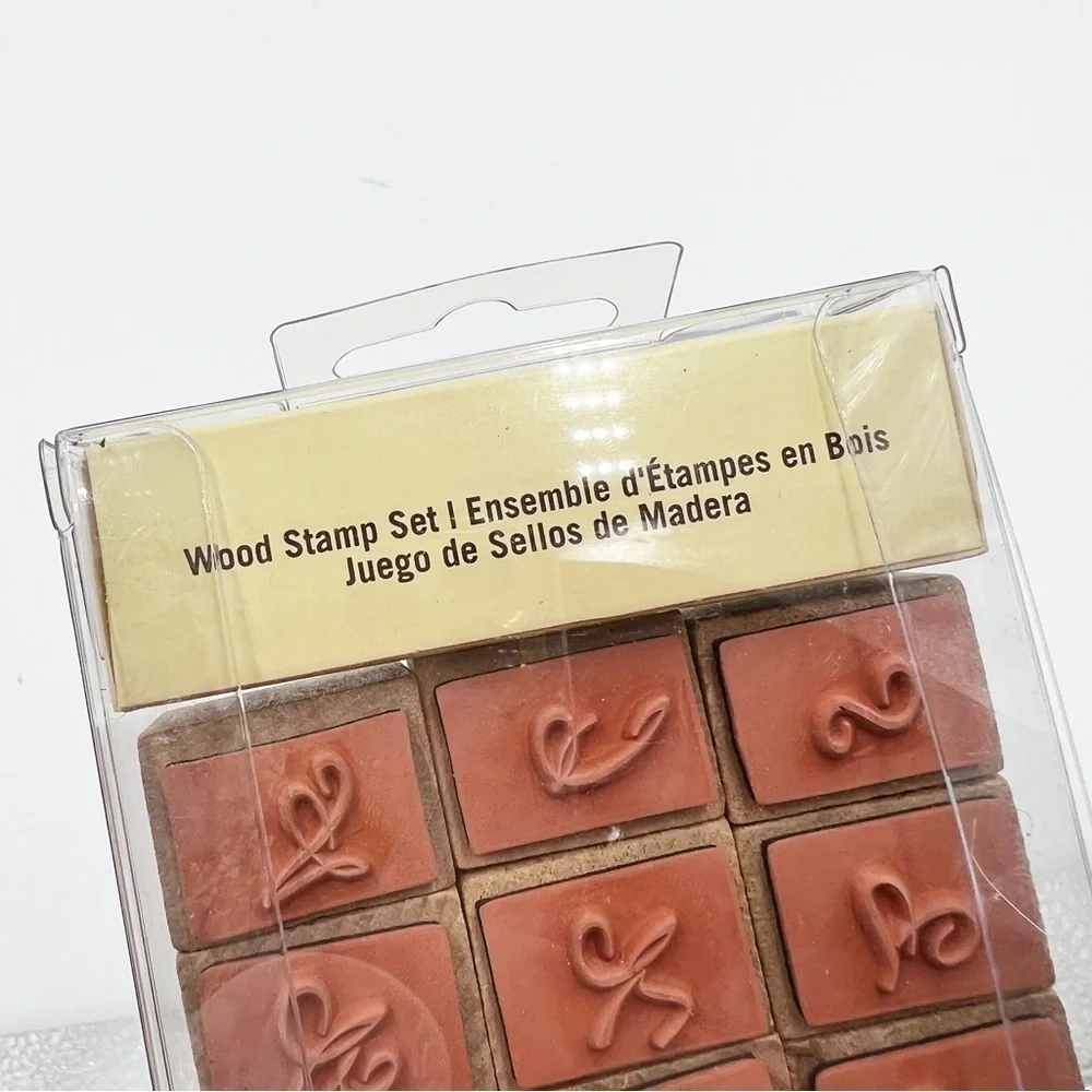 Recollections Wood Stamp‎ Letters Set